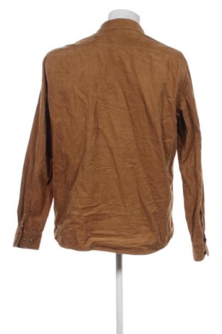 Męska koszula H&M L.O.G.G., Rozmiar L, Kolor Brązowy, Cena 95,99 zł