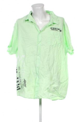 Męska koszula Identic, Rozmiar 4XL, Kolor Zielony, Cena 89,99 zł