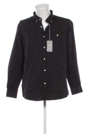 Cămașă de bărbați Jacey Quinn, Mărime XL, Culoare Negru, Preț 429,99 Lei