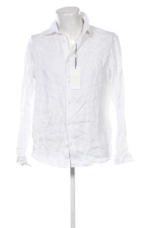 Cămașă de bărbați Jack & Jones, Mărime M, Culoare Alb, Preț 283,99 Lei