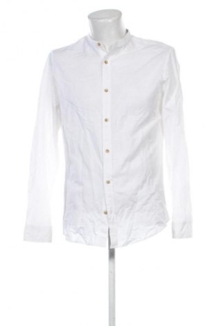 Herrenhemd Jack & Jones, Größe M, Farbe Weiß, Preis € 23,99