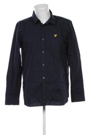 Męska koszula Lyle & Scott, Rozmiar XL, Kolor Niebieski, Cena 327,99 zł