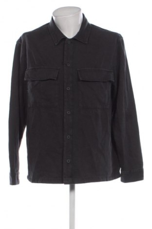Cămașă de bărbați Pull&Bear, Mărime L, Culoare Negru, Preț 76,00 Lei
