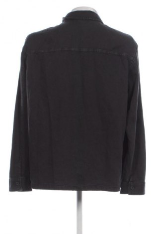 Cămașă de bărbați Pull&Bear, Mărime L, Culoare Negru, Preț 76,00 Lei