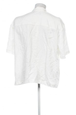 Мъжка риза Pull&Bear, Размер XXL, Цвят Бял, Цена 37,99 лв.