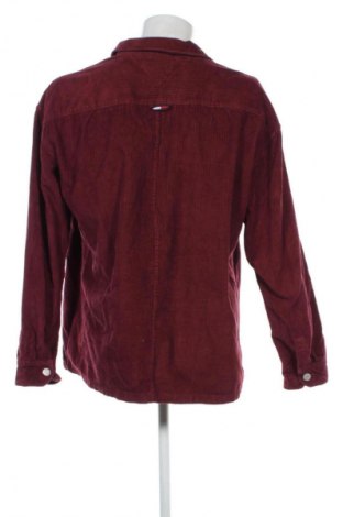 Męska koszula Tommy Jeans, Rozmiar XL, Kolor Czerwony, Cena 203,99 zł
