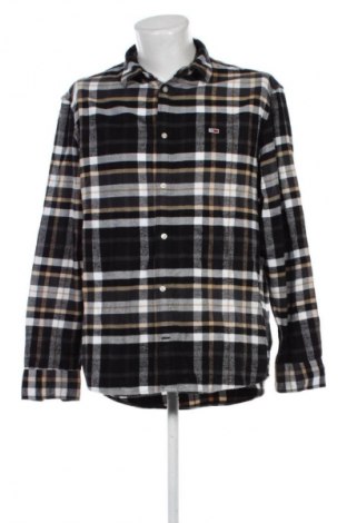 Męska koszula Tommy Jeans, Rozmiar XL, Kolor Kolorowy, Cena 203,99 zł