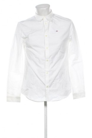 Мъжка риза Tommy Jeans, Размер M, Цвят Бял, Цена 117,99 лв.