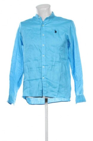 Cămașă de bărbați U.S. Polo Assn., Mărime M, Culoare Albastru, Preț 429,99 Lei