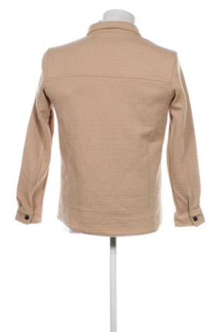 Herrenhemd Unbranded, Größe M, Farbe Beige, Preis € 20,99