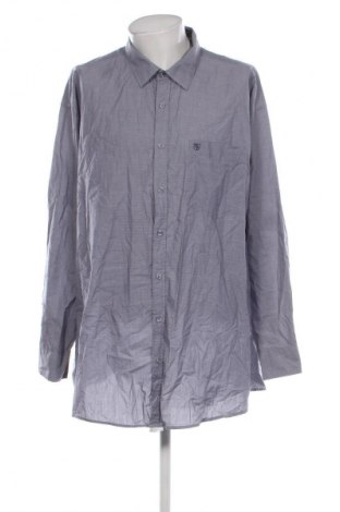 Herrenhemd Unbranded, Größe 5XL, Farbe Grau, Preis € 20,99