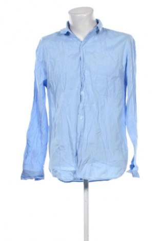 Herrenhemd Unbranded, Größe 5XL, Farbe Blau, Preis € 20,99