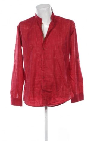 Herrenhemd Unbranded, Größe L, Farbe Rot, Preis € 20,99