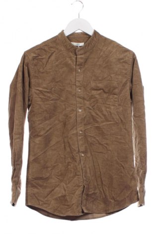 Herrenhemd Unbranded, Größe M, Farbe Beige, Preis € 13,99