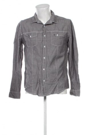 Herrenhemd Unbranded, Größe M, Farbe Grau, Preis € 20,99