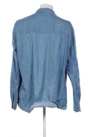 Herrenhemd Unbranded, Größe 3XL, Farbe Blau, Preis 17,62 €