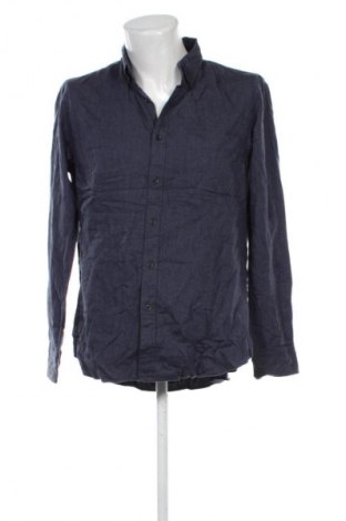 Мъжка риза Uniqlo, Размер L, Цвят Син, Цена 34,99 лв.