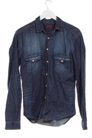 Herrenhemd Zara Man, Größe M, Farbe Blau, Preis 17,38 €