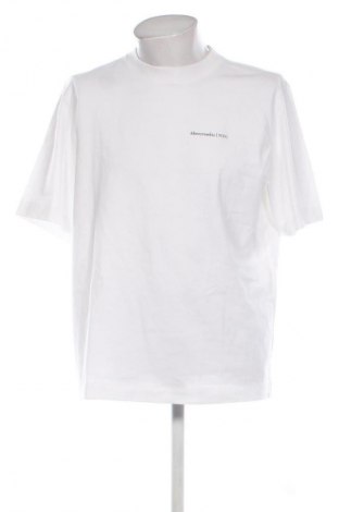 Herren T-Shirt Abercrombie & Fitch, Größe M, Farbe Weiß, Preis € 23,99