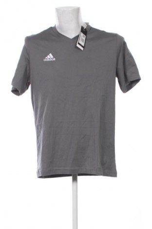 Herren T-Shirt Adidas, Größe L, Farbe Grau, Preis 34,99 €