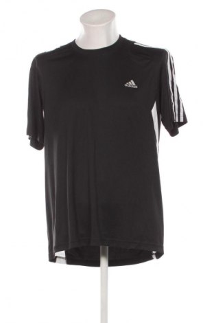 Męski T-shirt Adidas, Rozmiar L, Kolor Czarny, Cena 103,84 zł