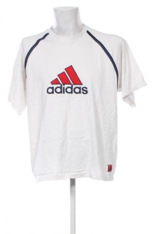 Herren T-Shirt Adidas, Größe XL, Farbe Weiß, Preis € 18,99