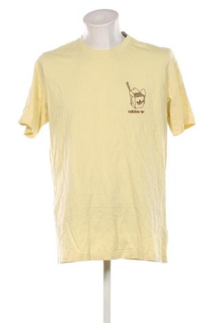 Męski T-shirt Adidas Originals, Rozmiar L, Kolor Żółty, Cena 71,99 zł