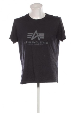 Herren T-Shirt Alpha Industries, Größe L, Farbe Blau, Preis € 43,99