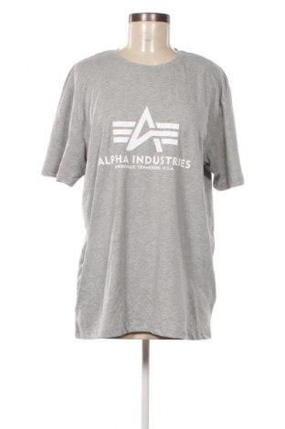 Herren T-Shirt Alpha Industries, Größe L, Farbe Grau, Preis € 43,99