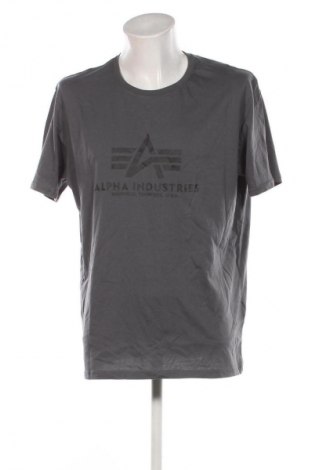 Pánske tričko  Alpha Industries, Veľkosť XXL, Farba Sivá, Cena  36,95 €