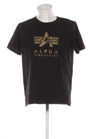 Herren T-Shirt Alpha Industries, Größe XXL, Farbe Schwarz, Preis € 43,99
