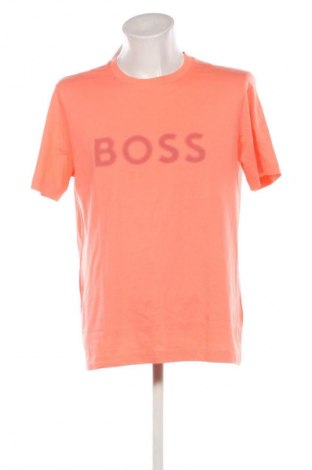 Tricou de bărbați BOSS, Mărime L, Culoare Portocaliu, Preț 163,99 Lei