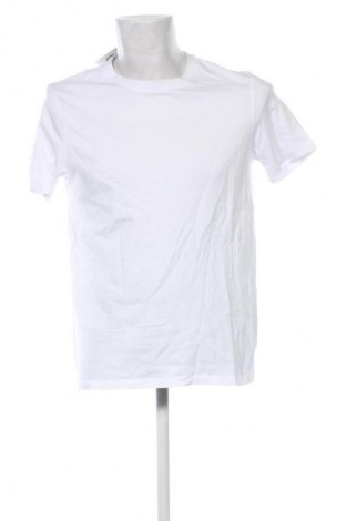 Herren T-Shirt Bershka, Größe L, Farbe Weiß, Preis 10,00 €