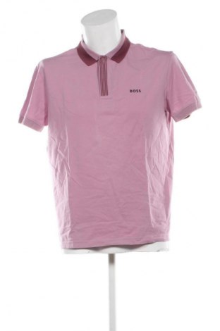 Męski T-shirt Boss Green, Rozmiar L, Kolor Fioletowy, Cena 285,99 zł