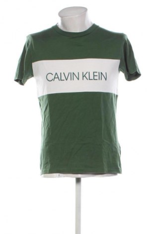 Męski T-shirt Calvin Klein, Rozmiar M, Kolor Kolorowy, Cena 55,99 zł