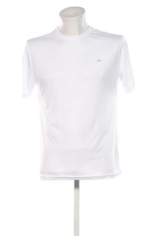 Herren T-Shirt Calvin Klein, Größe L, Farbe Weiß, Preis 53,99 €