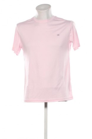 Herren T-Shirt Calvin Klein, Größe M, Farbe Rosa, Preis 53,99 €
