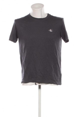 Мъжка тениска Calvin Klein Jeans, Размер L, Цвят Сив, Цена 62,99 лв.