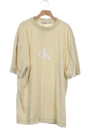 Pánské tričko  Calvin Klein Jeans, Velikost XS, Barva Zelená, Cena  384,00 Kč