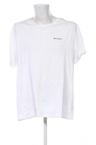 Męski T-shirt Columbia, Rozmiar XXL, Kolor Biały, Cena 75,99 zł