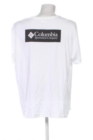Męski T-shirt Columbia, Rozmiar XXL, Kolor Biały, Cena 75,99 zł