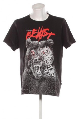 Tricou de bărbați Cropp, Mărime XXL, Culoare Negru, Preț 58,99 Lei