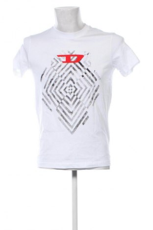 Ανδρικό t-shirt Diesel, Μέγεθος S, Χρώμα Λευκό, Τιμή 109,99 €