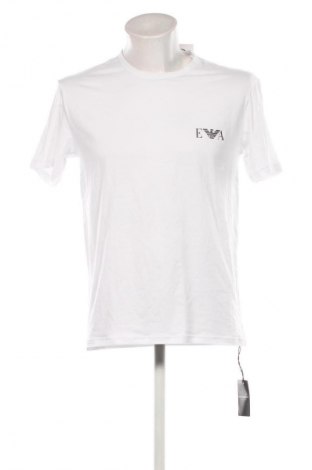 Мъжка тениска Emporio Armani, Размер XL, Цвят Бял, Цена 117,99 лв.