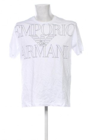 Herren T-Shirt Emporio Armani, Größe L, Farbe Weiß, Preis € 79,99