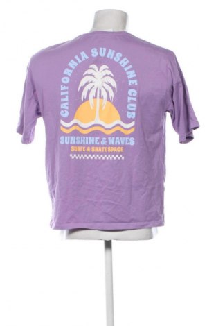 Męski T-shirt Even&Odd, Rozmiar S, Kolor Fioletowy, Cena 101,99 zł