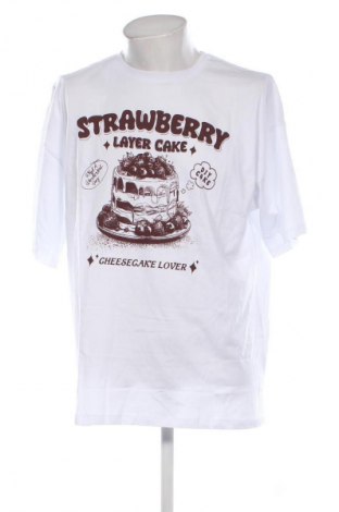 Ανδρικό t-shirt Even&Odd, Μέγεθος XL, Χρώμα Λευκό, Τιμή 15,99 €
