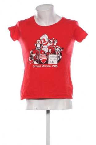 Męski T-shirt Fruit Of The Loom, Rozmiar L, Kolor Czerwony, Cena 43,68 zł