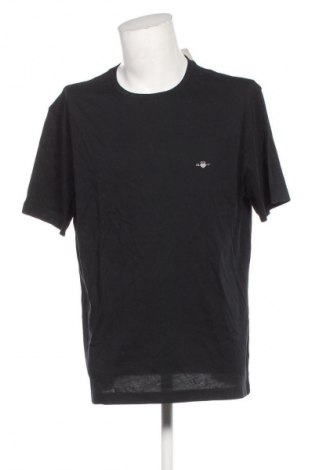 Męski T-shirt Gant, Rozmiar XXL, Kolor Czarny, Cena 228,99 zł