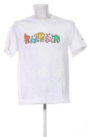 Мъжка тениска H&M, Размер M, Цвят Бял, Цена 19,00 лв.